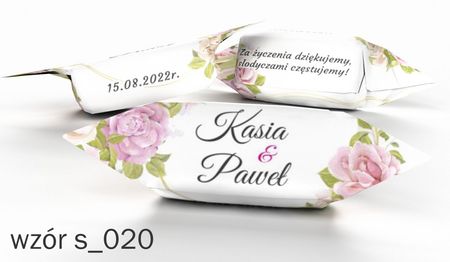 Krówki na ślub kwiaty
